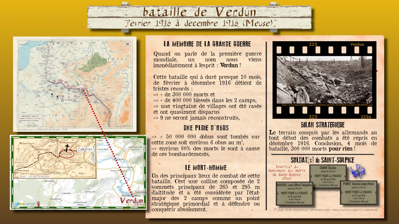 bataille de Verdun - 1916