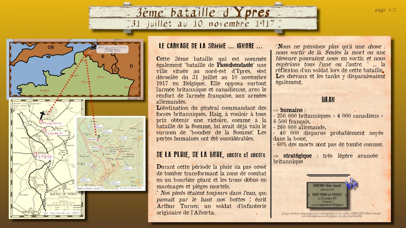 bataille du Chemin des Dames - 1917