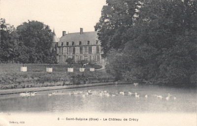le château de Crécy à Saint-Sulpice (Oise)