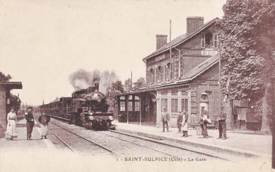 gare des voyageurs de Saint-Sulpice (Oise)