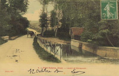le lavoir de Saint-Sulpice (Oise)