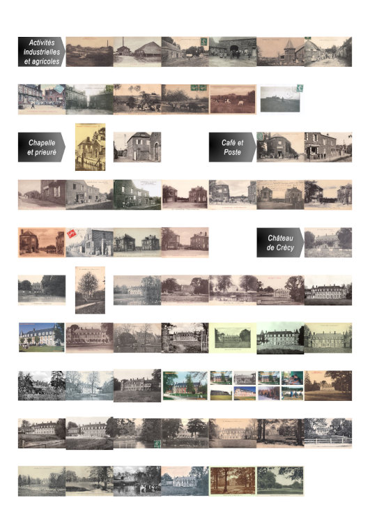 planche-contact 1 des cartes postales anciennes de Saint-Sulpice