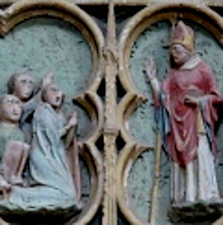 Saint-Sulpice le Pieux - bas relief