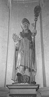 Saint-Sulpice le Pieux - statue à Bercenay-en-Othe