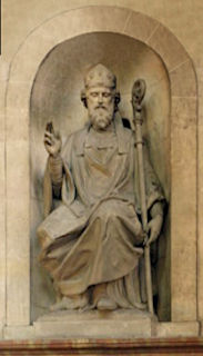 Saint-Sulpice le Pieux - statue à Paris