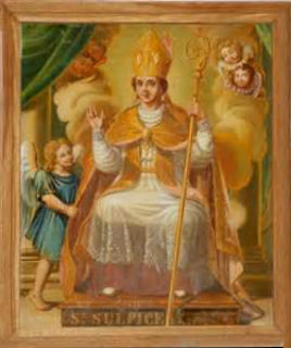 Saint-Sulpice le Pieux - tableau à Mazière