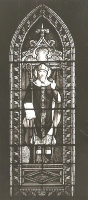 Saint-Sulpice le Pieux - vitrail à Hauto Saint-Sulpice