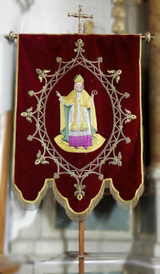Saint-Sulpice le Pieux - bannière à Ossé