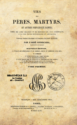 Vies-des-Peres-des-Martyrs-et-autres-principaux-Saints - 1783
