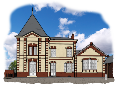 écoles des garçons et ancienne mairie de Saint-Sulpice (Oise)