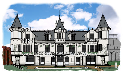 la villa "les Camélias" du docteur Albert Marçais, rue du Val de l'Eau à Saint-Sulpice