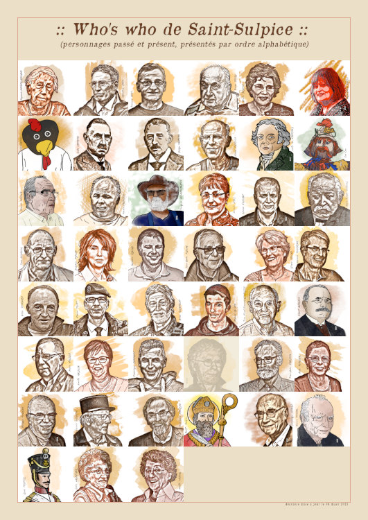 who's who de Saint-Sulpice par MJCO