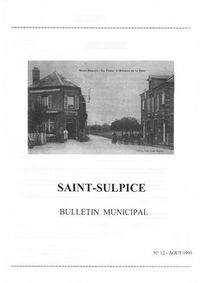 bulletin municipal 1995 - 08