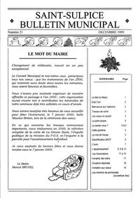 bulletin municipal 1999 - 12