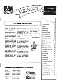 bulletin municipal 2001 - 06