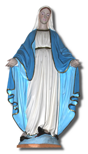 statue de la sainte vierge de l'église de Saint-Sulpice