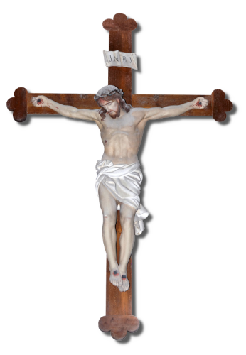 statue du Christ de l'église de Saint-Sulpice
