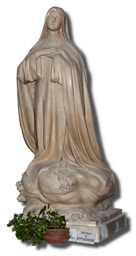 les statues de l'église de Saint-Sulpice statue de sainte Thérèse de l'église de Saint-Sulpice