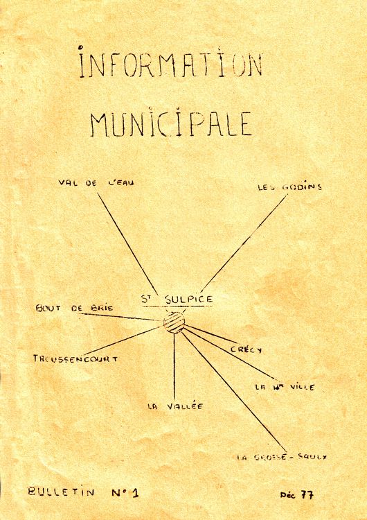 bulletin municipal décembre 1977