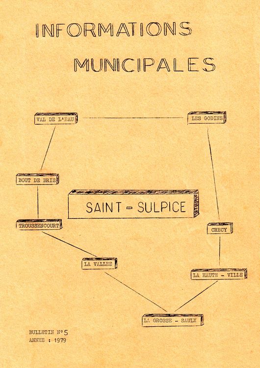 bulletin municipal décembre 1979