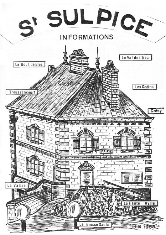 bulletin municipal juin 1988