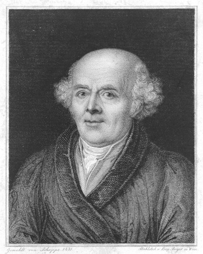 portrait de Samuel Hahnemann par LB Wellcome 